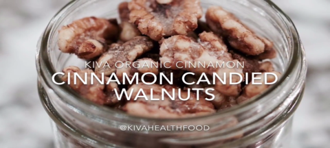 Organic Cinnamon Candied Walnuts